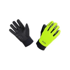 Gore Wear C5 GORE-TEX Thermo Gants Neon Yellow/Black Homme Jaune Fluo