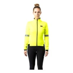 Gore Wear Progress Thermo Jersey Womens Neon Yellow Femme Jaune -Pédale Libre 1008200800 1