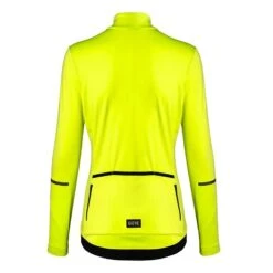 Gore Wear Progress Thermo Jersey Womens Neon Yellow Femme Jaune -Pédale Libre 1008200800 6