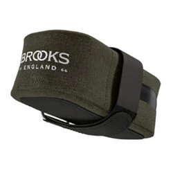 Brooks England Scape Saddle Pocket Bag (0/7L) - Mud Green Vert Militaire -Pédale Libre BSB01PLA00401 2