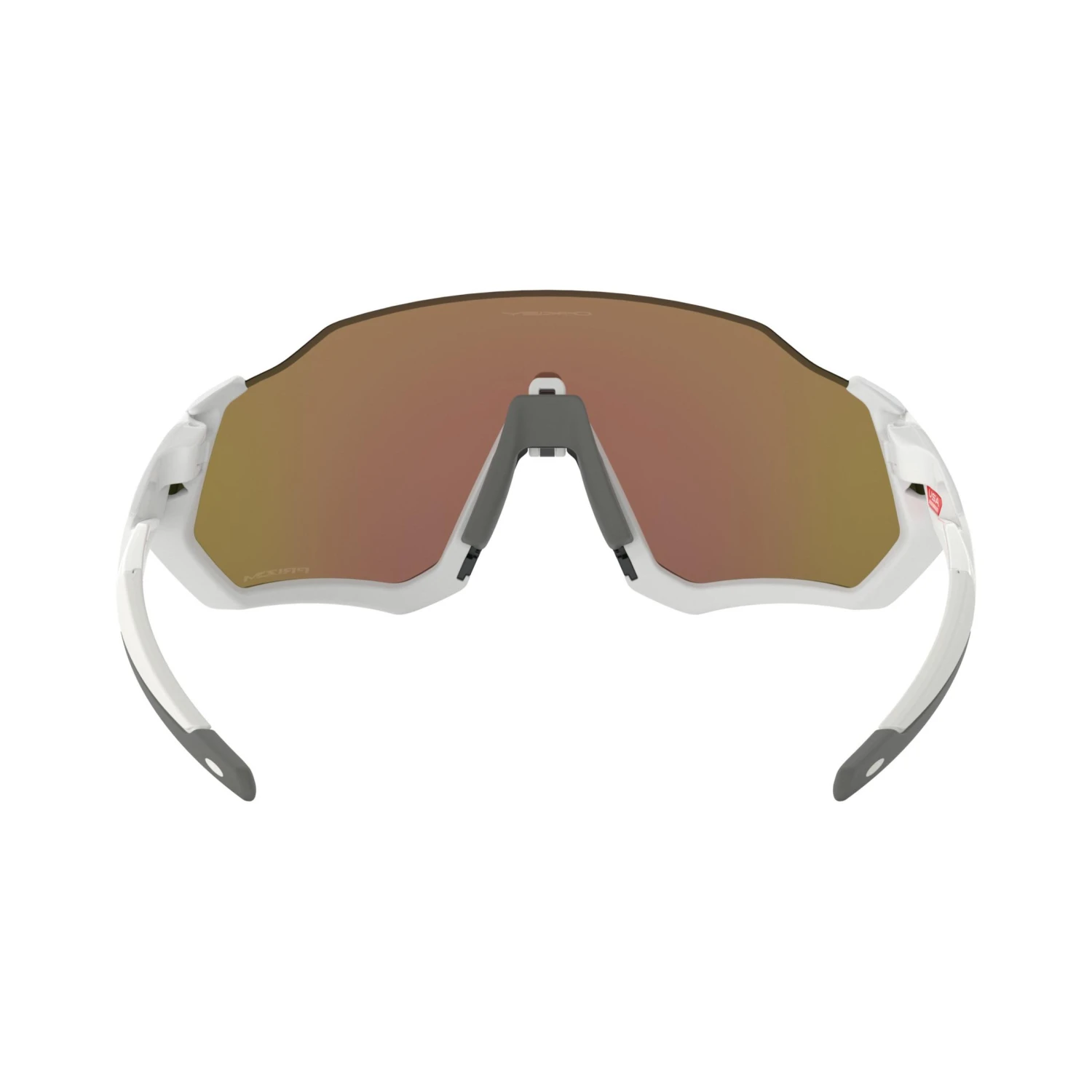 Oakley FLIGHT JACKET White Prizm Sapphire Homme Blanc 5 Oakley FLIGHT JACKET White Prizm Sapphire Homme Blanc – Image 3