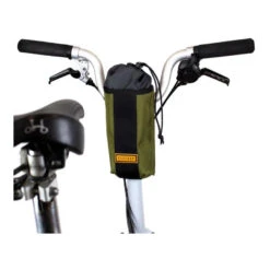 Restrap CITY BIKE STEM BAG - OLIVE Vert Militaire