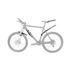 Topeak Garde-Boue FS SEAT TUBE 57/5 CM Noir Mat -Pédale Libre TO6661 2