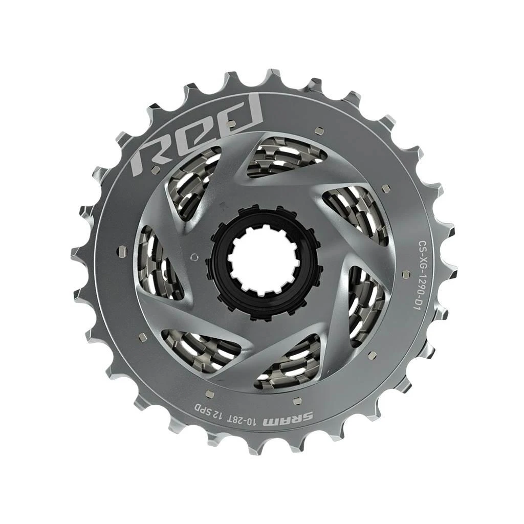 SRAM Cassette 12V AXS XG 1290 10-33 Argenté 5 SRAM Cassette 12V AXS XG 1290 10-33 Argenté – Image 3