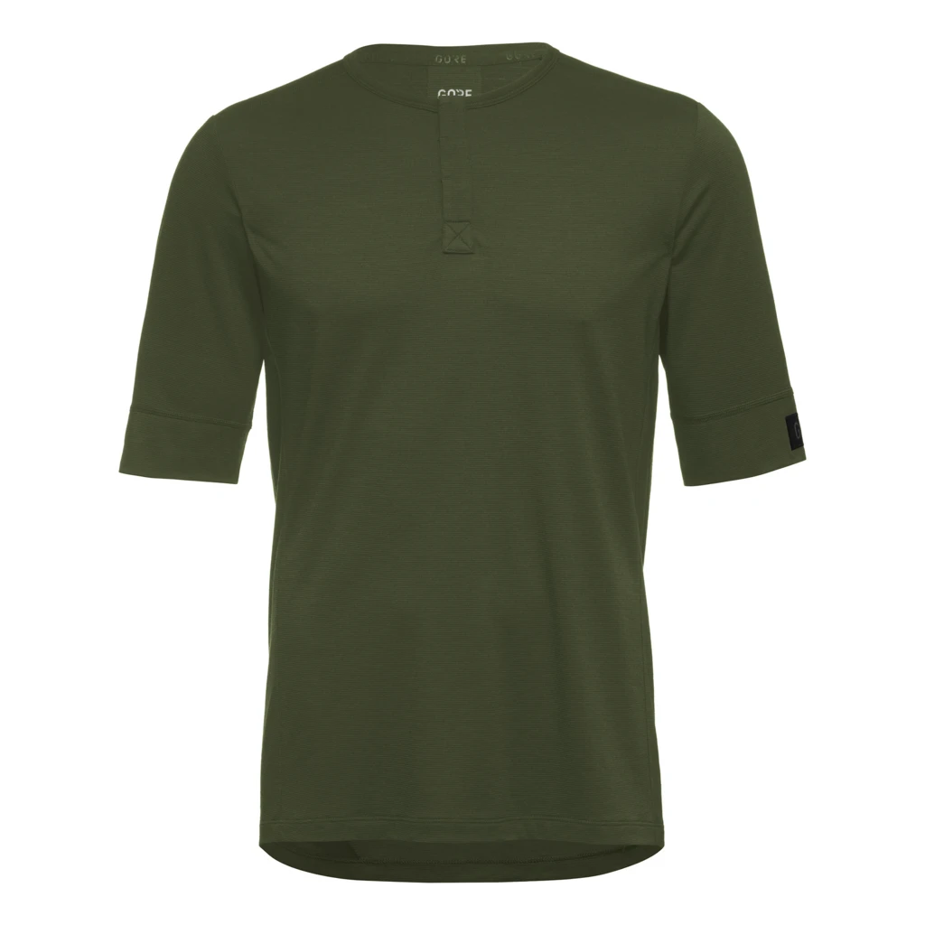 Gore Wear Explore Shirt Mens Utility Green Homme 5 Gore Wear Explore Shirt Mens Utility Green Homme – Image 3