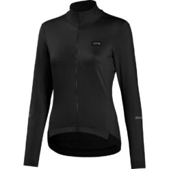 Gore Wear Progress Thermo Jersey Womens Black Femme Noir -Pédale Libre main 100820 9900 2 shnw 67653 606e