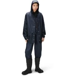 Rains Jacket W3 -Pédale Libre main 12010 navy women 3 1775