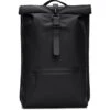 Rains Rolltop Rucksack W3 Noir -Pédale Libre main 13320 black 1 1a03