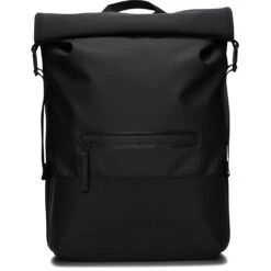 Rains Trail Rolltop Backpack W3 Noir