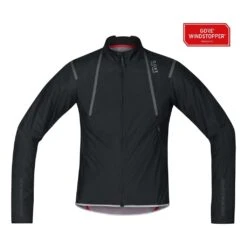 Gore Bike Wear Veste Oxygen Windstopper Active Shell Light Homme Noir