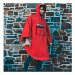 The Peoples Poncho Poncho 3.0 Hardy Red -Pédale Libre main 179697 2 0535