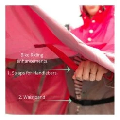 The Peoples Poncho Poncho 3.0 Hardy Red -Pédale Libre main 179700 5 5800