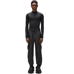 Rains Cargo Rain Pants Regular W3 Noir 14 Rains Cargo Rain Pants Regular W3 Noir -Pédale Libre main 18850 black men 1 ebe1