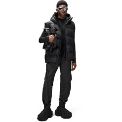 Rains Cargo Rain Pants Regular W3 Noir 11 Rains Cargo Rain Pants Regular W3 Noir -Pédale Libre main 18850 black men 3 7694
