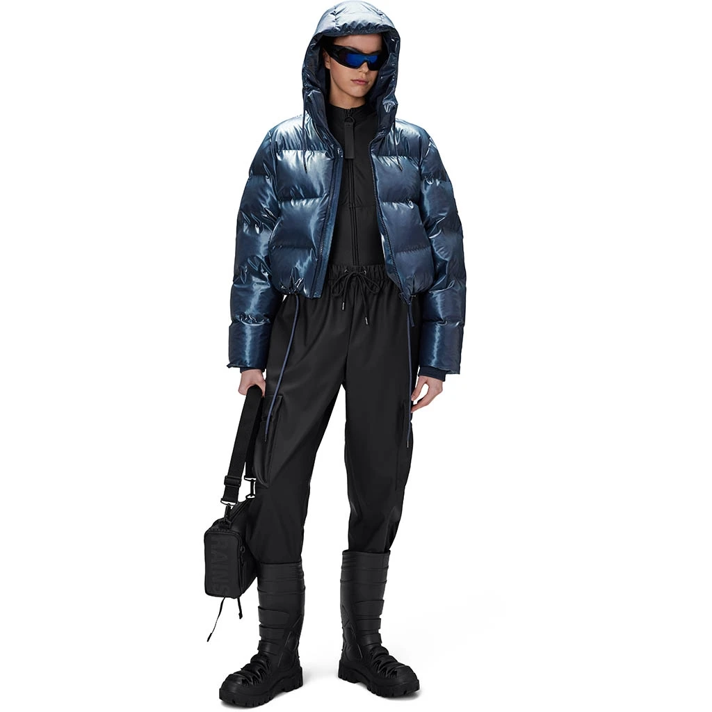 Rains Cargo Rain Pants Regular W3 Noir 9 Rains Cargo Rain Pants Regular W3 Noir – Image 7