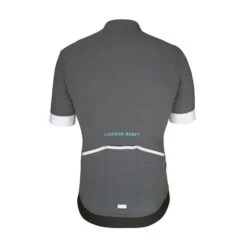 Louison Bobet Maillot Manches Courtes Cipale 46 Homme Anthracite -Pédale Libre main 193846 127711 2 5060