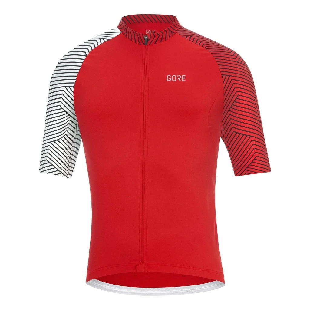 Gore Wear Maillot C5 Red/White Homme Rouge 3 Gore Wear Maillot C5 Red/White Homme Rouge