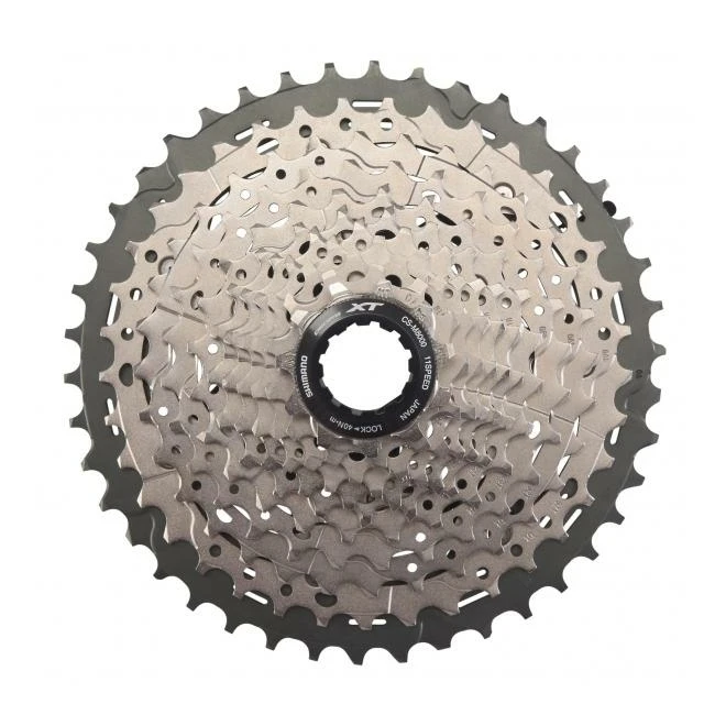 Shimano Cassette XT CS-M8000 11vit (11-40) Argent 3 Shimano Cassette XT CS-M8000 11vit (11-40) Argent