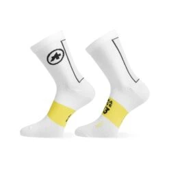 Assos Spring Fall Socks Holy White Blanc