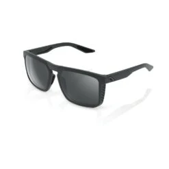 100% RENSHAW - Soft Tact Cool Grey - Black Mirror Lens Homme Noir