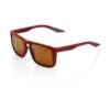 100% RENSHAW - Soft Tact Crimson - Bronze Lens Marron -Pédale Libre main 278250 175809 1 f25b