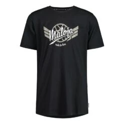 Maloja Tshirt Trailfegl Homme Noir