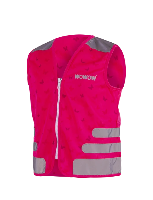Wowow Gilet Réfléchissant Enfant Nutty Homme Magenta 3 Wowow Gilet Réfléchissant Enfant Nutty Homme Magenta