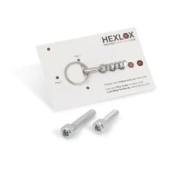 HEXLOX Set Arthur/Antonia/Emil/Emila W/o Rearwheel Argenté