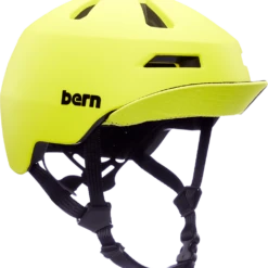Bern Nino 2.0 Matte Lime Enfant Jaune