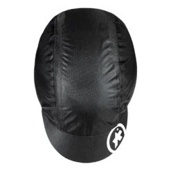 Assos Rain Cap Black Series Noir -Pédale Libre main 328510 210633 3 3723