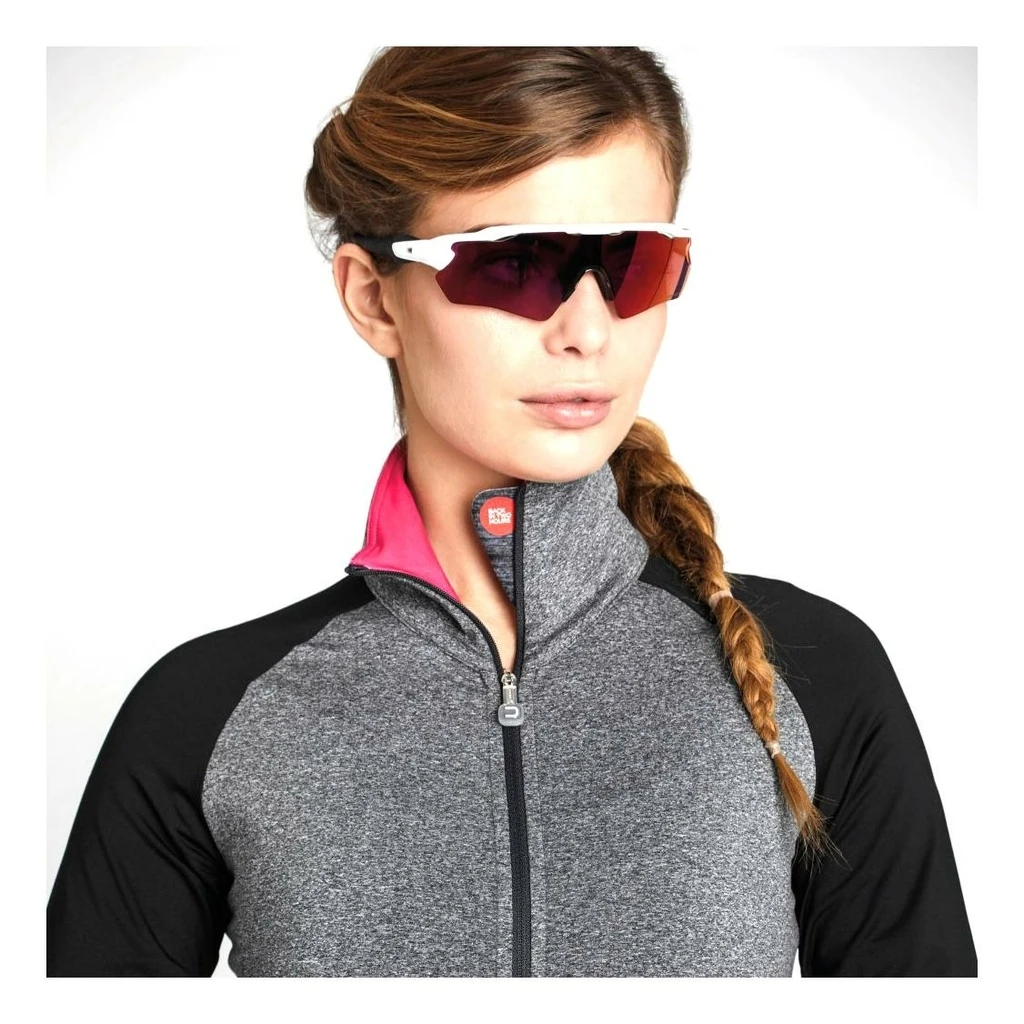 Dotout Fly W Jersey Melange Dark Grey-Fuchsia Femme Gris Clair 6 Dotout Fly W Jersey Melange Dark Grey-Fuchsia Femme Gris Clair – Image 4