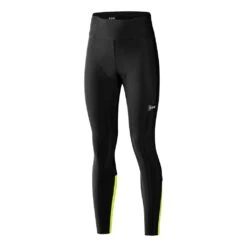 Gore Wear Progress Thermo Tights+ Womens Black/Neon Yellow Femme Noir