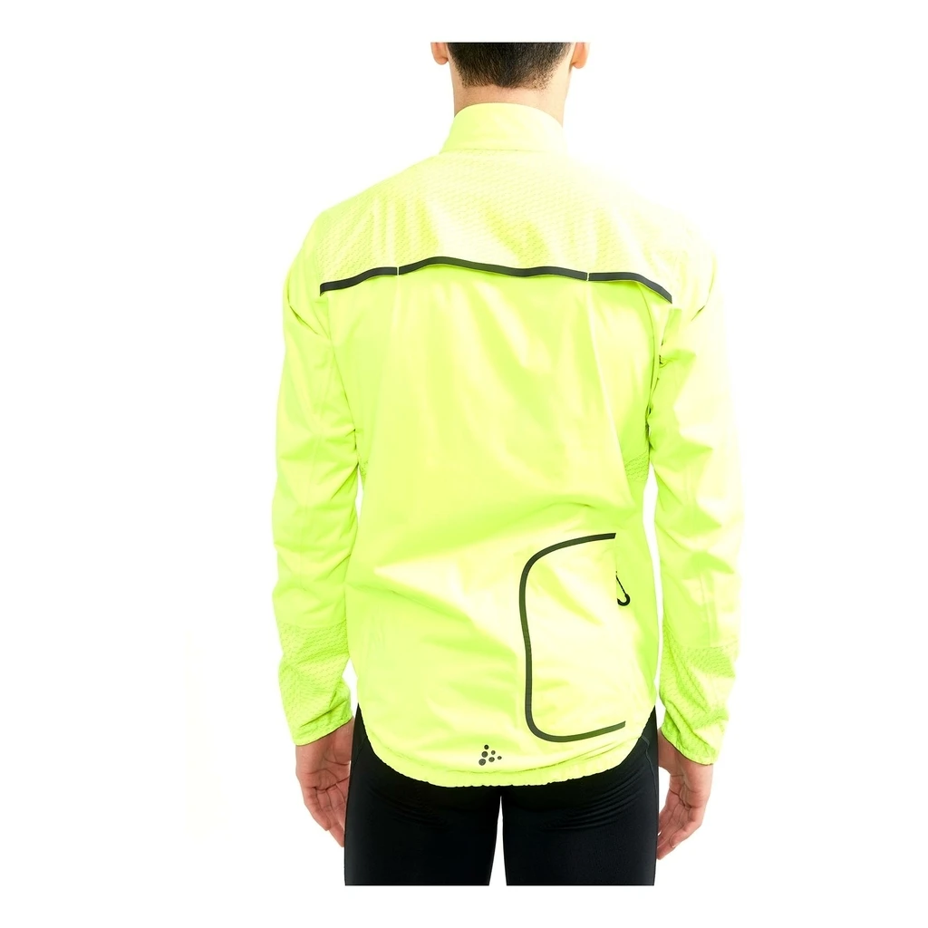 Craft ADV BIKE HYDRO LUMEN JACKET FLUMINO Homme Jaune Fluo 5 Craft ADV BIKE HYDRO LUMEN JACKET FLUMINO Homme Jaune Fluo – Image 3