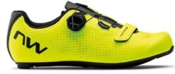 Northwave STORM CARBON 2 YELLOW FLUO/BLACK Homme Jaune Fluo -Pédale Libre main 333167 215711 2 0a24