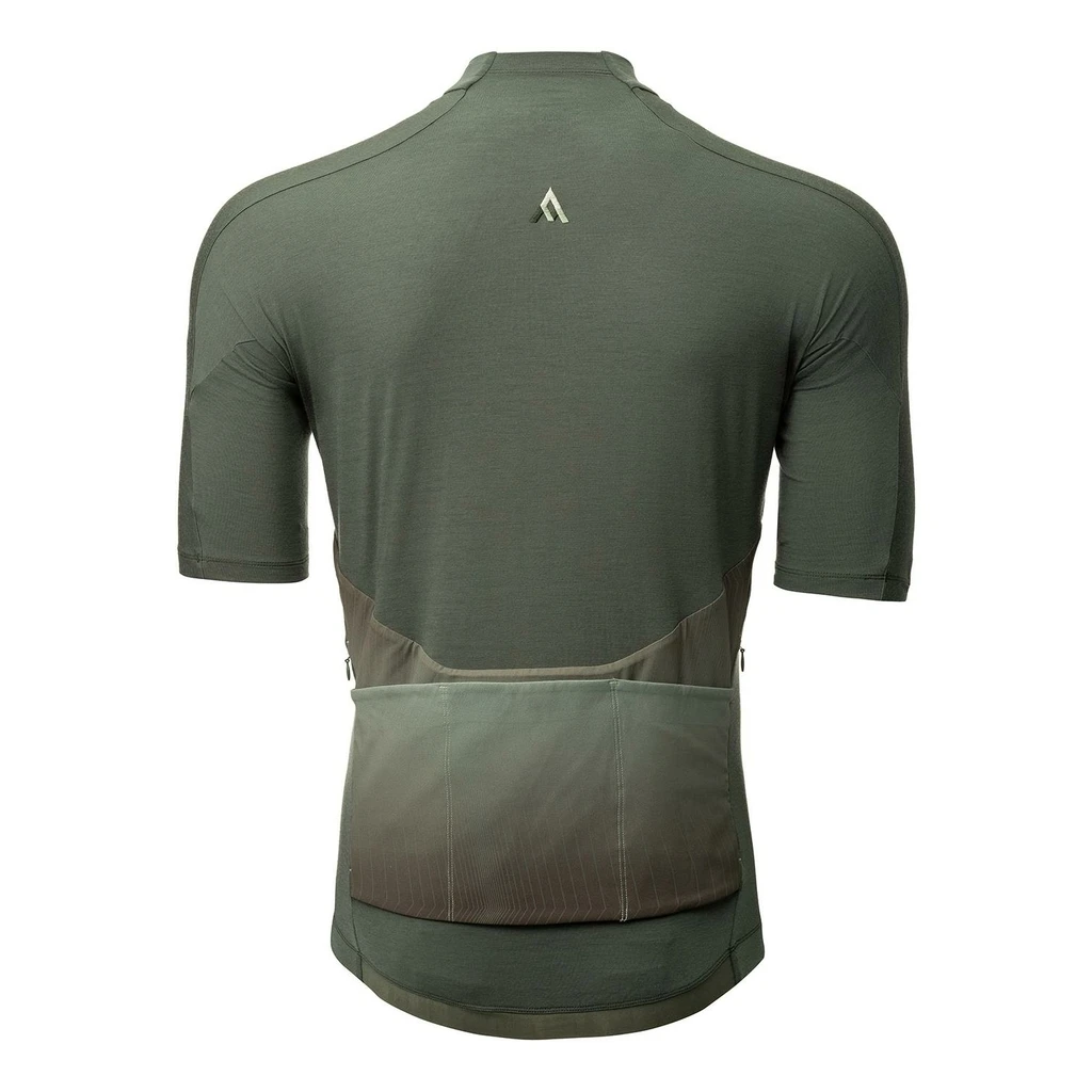 7mesh Ashlu Merino Jersey SS Men Thyme Homme Kaki 5 7mesh Ashlu Merino Jersey SS Men Thyme Homme Kaki – Image 3