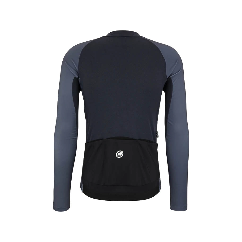 Assos MILLE GT Spring Fall LS Jersey TorpedoGrey Homme Gris 4 Assos MILLE GT Spring Fall LS Jersey TorpedoGrey Homme Gris – Image 2