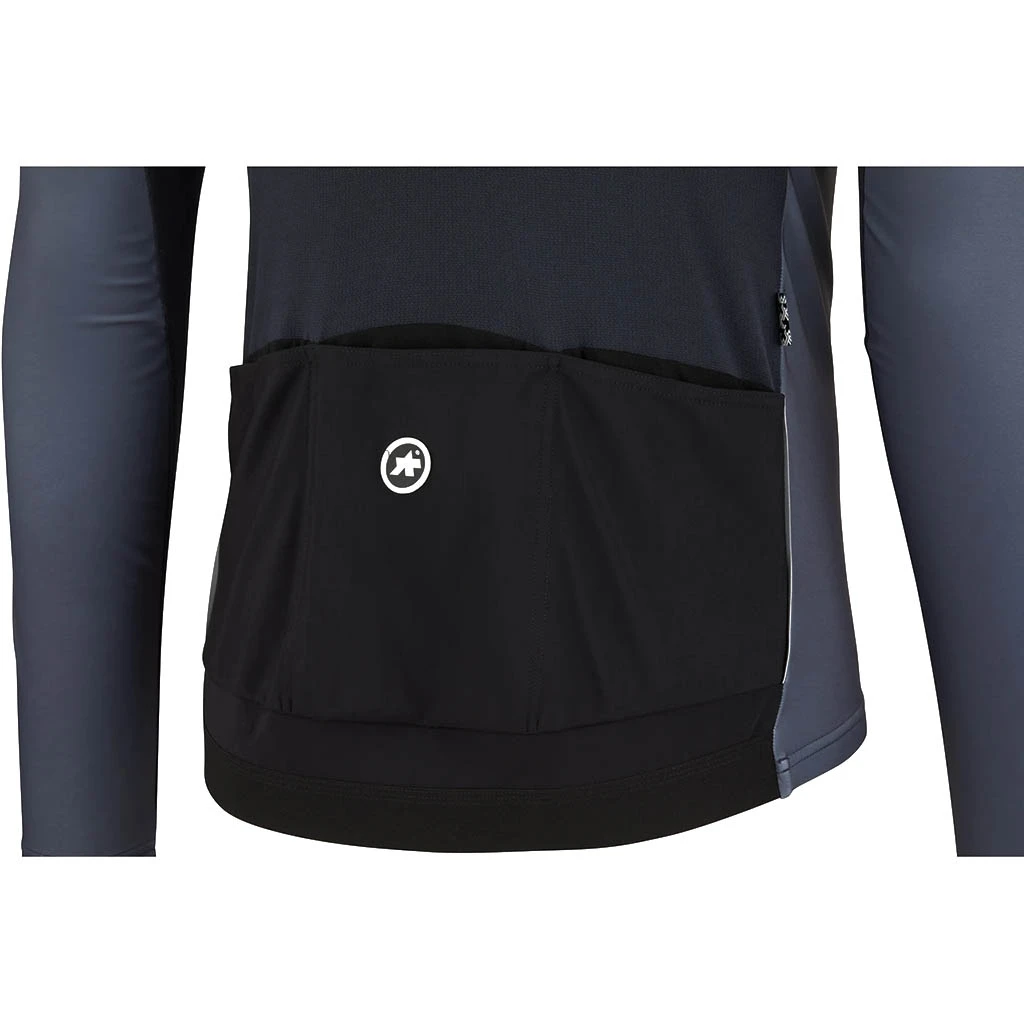 Assos MILLE GT Spring Fall LS Jersey TorpedoGrey Homme Gris 6 Assos MILLE GT Spring Fall LS Jersey TorpedoGrey Homme Gris – Image 4