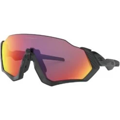 Oakley FLIGHT JACKET Black Prizm Road Red Noir Mat