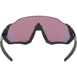 Oakley FLIGHT JACKET Black Prizm Road Red Noir Mat 10 Oakley FLIGHT JACKET Black Prizm Road Red Noir Mat -Pédale Libre main 5adf2c35c7a50 7ddd