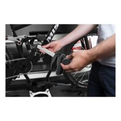 Thule Porte-vélos EasyFold XT 2B 13pin Argenté -Pédale Libre main 933100 5 40c5