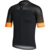 Dotout Hybrid Jersey Black-fluo Orange Homme -Pédale Libre main A23M050 92F F be6c