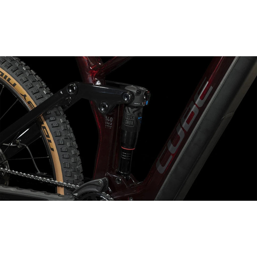 Cube Stereo Hybrid 140 HPC Race 750 Homme Rouge 6 Cube Stereo Hybrid 140 HPC Race 750 Homme Rouge – Image 4