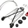Brompton Ensemble Complet Porte-bagage Avec 4 Roulettes + Garde-boue - Orific Argent 1 Brompton Ensemble Complet Porte-bagage Avec 4 Roulettes + Garde-boue - Orific Argent -Pédale Libre main Porte bagage Brompton 2570
