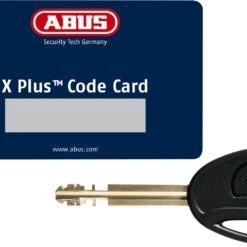 Abus Antivol Pliant Bordo Granit X Plus 6500K/90 BLACK SH Noir -Pédale Libre main codecard x plus leuchtschluessel 3 b807