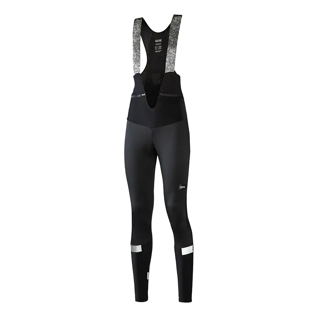 Gore Wear Ability Thermo Bib Tights+ Womens Black Femme Noir 3 Gore Wear Ability Thermo Bib Tights+ Womens Black Femme Noir