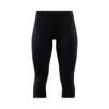 Craft Cuissard 3/4 ESSENCE KNICKERS Femme Homme Noir