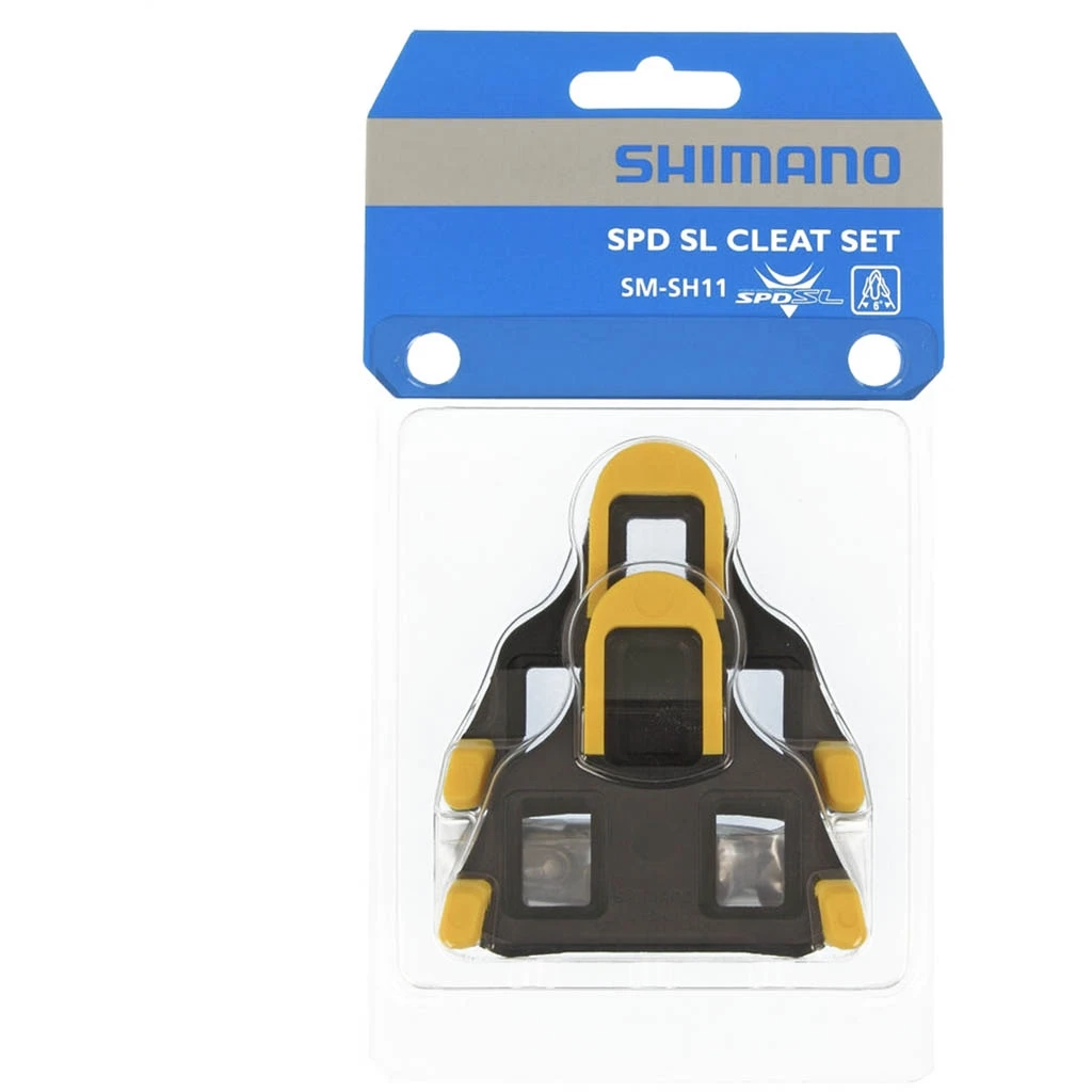 Shimano Paire De Cales Route Jaune SM-SH11 4 Shimano Paire De Cales Route Jaune SM-SH11 – Image 2