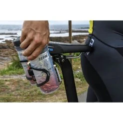 ZEFAL Zéfal Porte Bidon Double Triathlon (incl. PulseZ2 Et Z2i) -Pédale Libre main tri bottle cage set 4 f01d
