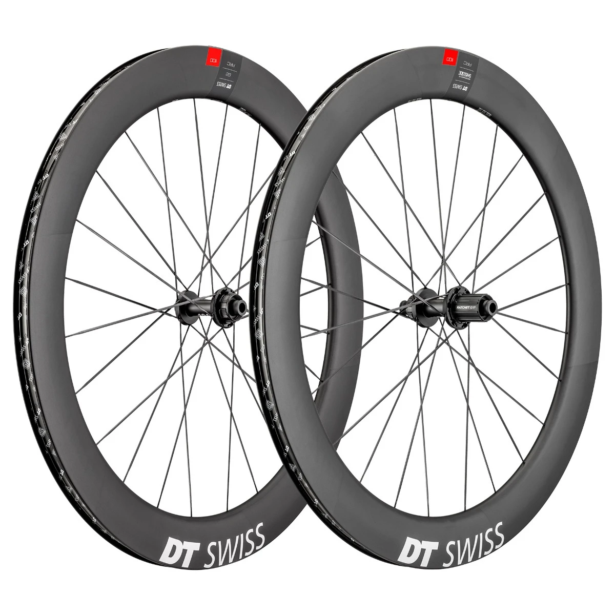 Dt Swiss Paire De Roues ARC 1100 Dicut 62mm - Freinage Disque (Centerlock) - Tubeless Ready - Corps Shimano 11s 3 Dt Swiss Paire De Roues ARC 1100 Dicut 62mm - Freinage Disque (Centerlock) - Tubeless Ready - Corps Shimano 11s